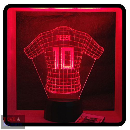 Mez mintás 3D illúzió lámpa