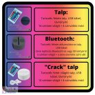 Horgász mintás 3D lámpa