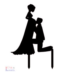 Várandós menyasszony mintás esküvői tortadísz