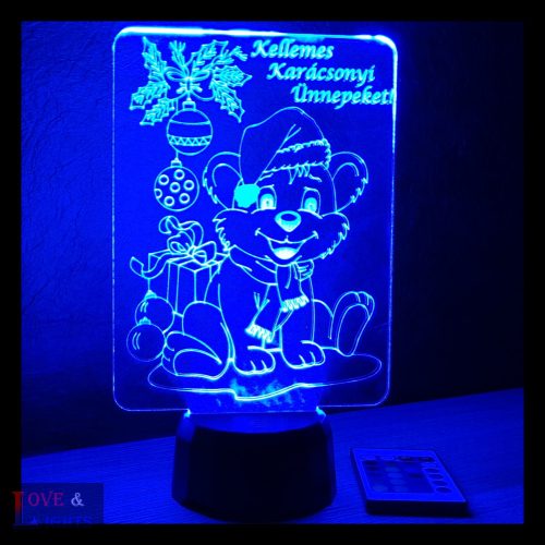Kutyusos karácsonyi lámpa