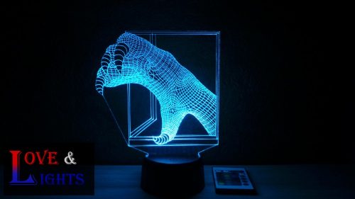 UFO kéz alakú illúzió lámpa