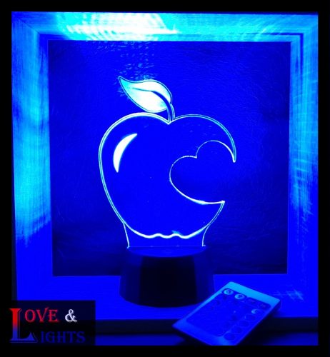 Alma alakú illúzió lámpa