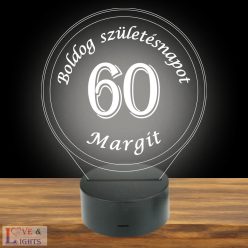 Évfordulós lámpa 