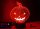 Halloweeni tök alakú illúzió lámpa