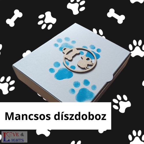 Törpespicc kutya mintás illúzió lámpa 