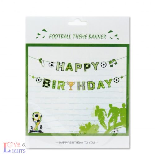 Focis Happy Birthday felirat szülinapra