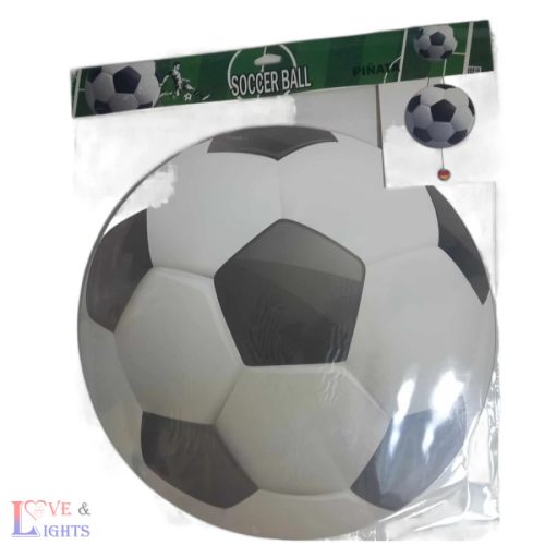 Focilabda mintás 2D pinata