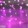 Rózsaszín fényű LED fényfüzér -2m