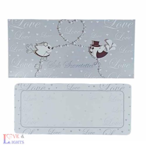 Nászajándék / pénzátadó díszboríték esküvőre