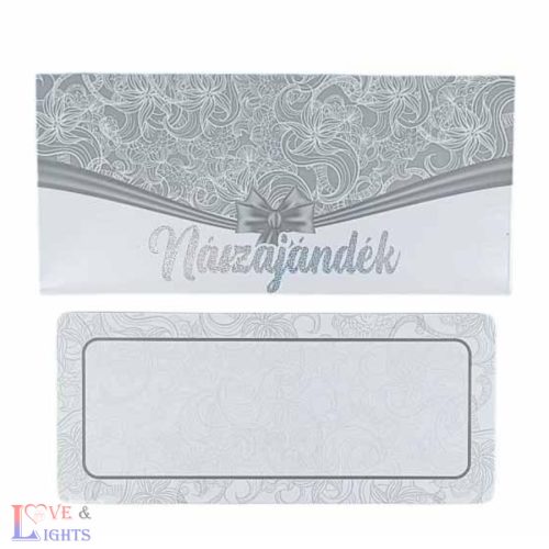 Nászajándék / pénzátadó díszboríték esküvőre