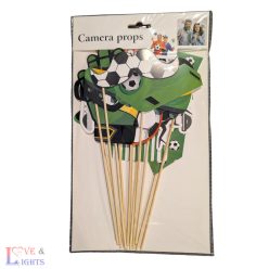 Foci témájú vicces kellékek fotózáshoz12 db