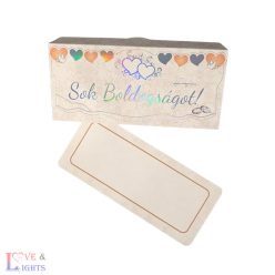 Nászajándék / pénzátadó díszboríték esküvőre