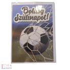 Booldog Szülinapot feliratos focis képeslap