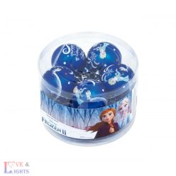   Disney Frozen - Jégvarázs mintás karácsonyfadíszek - 10db
