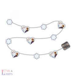 Frozen - Jégvarázs mintás karácsonyi LED füzér