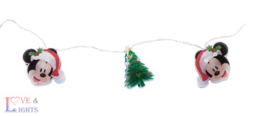 Disney Mickey LED fényfüzér - 10 LED