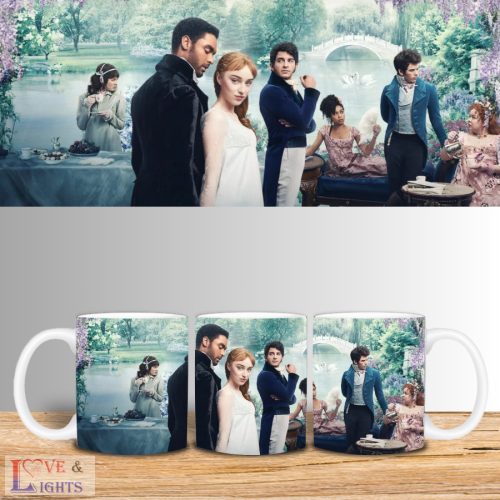  Bridgerton sorozat 1. évada ihlette fényképes bögre