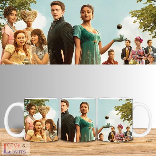  Bridgerton sorozat 2. évada ihlette fényképes bögre