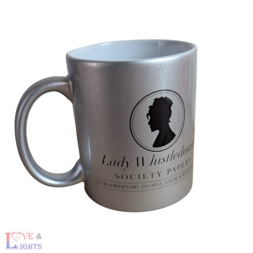  Bridgerton sorozat ihlette ezsüt színű bögre