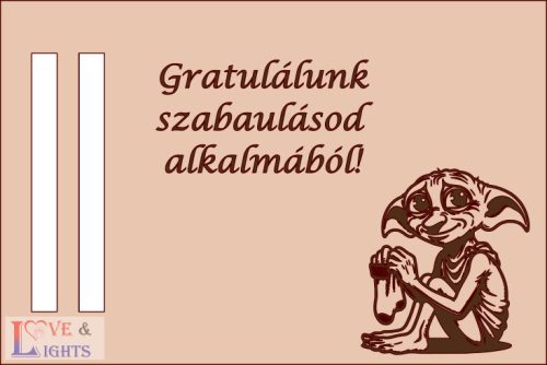 Ballagási vicces pénzátaó kártya