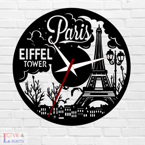 Párizs - Eiffel Tower mintás óra