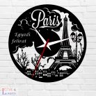 Párizs - Eiffel Tower mintás óra