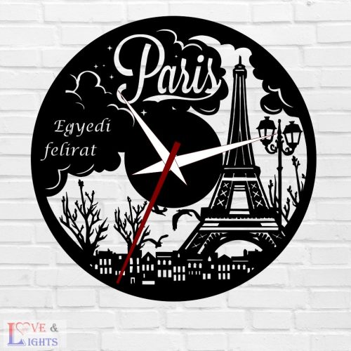 Párizs - Eiffel Tower mintás óra