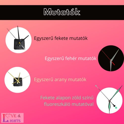 óramutató választékunk