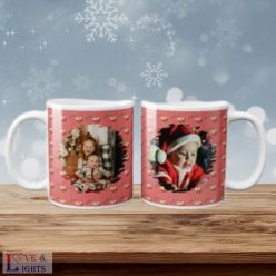 Karácsonyi saját fényképes bögre