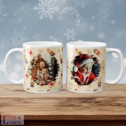 Karácsonyi saját fényképes bögre