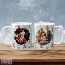 Karácsonyi saját fényképes bögre