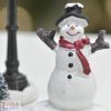 Karácsonyi jelenet - hóember szett - 3db-os