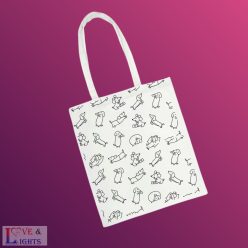 Tcskó mintás táska