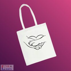 Kutyamancs mintás cuki táska