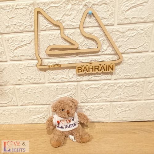 Forma 1-es pályaívek, fali dekoráció - Bahrain