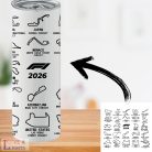 Forma 1 2026-os pályaívek acél poháron -590 ml