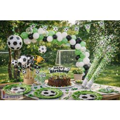 Focis szülinapi kültéri dekor csomag - 12 főre