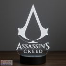 Assasin's Creed logó mintás 3D lámpa távirányítóval