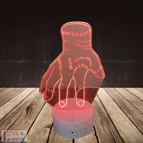 Wednesday sorozatból "Izé" ihlette 3D lámpa