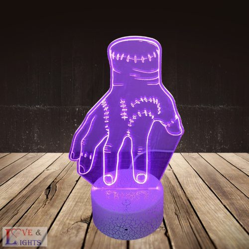 Wednesday sorozatból "Izé" ihlette 3D lámpa