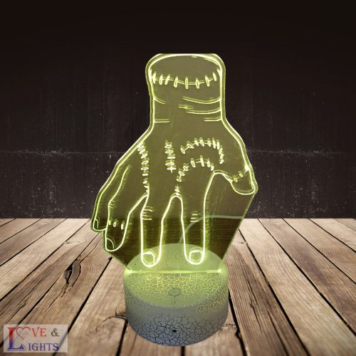 Wednesday sorozatból "Izé" ihlette 3D lámpa