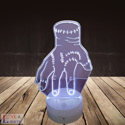 Wednesday sorozatból "Izé" ihlette 3D lámpa