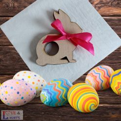 Húsvéti nyuszi alakú tojástartó  - 4db