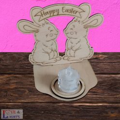 Húsvéti gyertyatartó, beltéri dekoráció