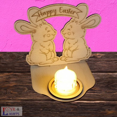 Húsvéti gyertyatartó, beltéri dekoráció