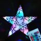 Karácsonyi csillag mintás dekoráció