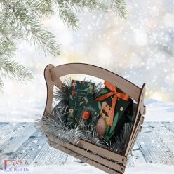   Karácsonyi diótörő ajándékcsomag - narancs és méz illat