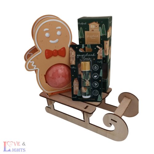 Karácsonyi kényeztető ajándékcsomag - mézeskalács