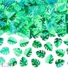 Zöld konfetti levelek - 15g