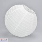 Fehér papír lampion 25 cm